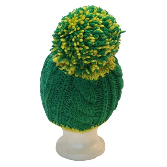 Bogner Cable Knit Pom Beanie Virgin Wool Alpine Hat main image 4